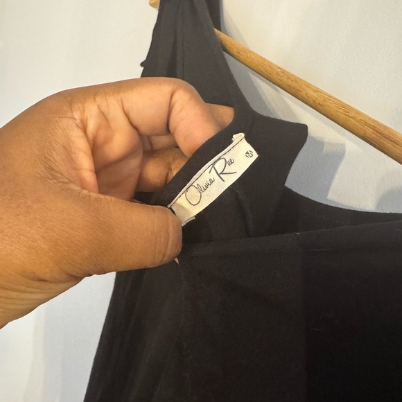 Olivia Rae medium Black Sleeveless Jumpsuit - Picture 6 of 7